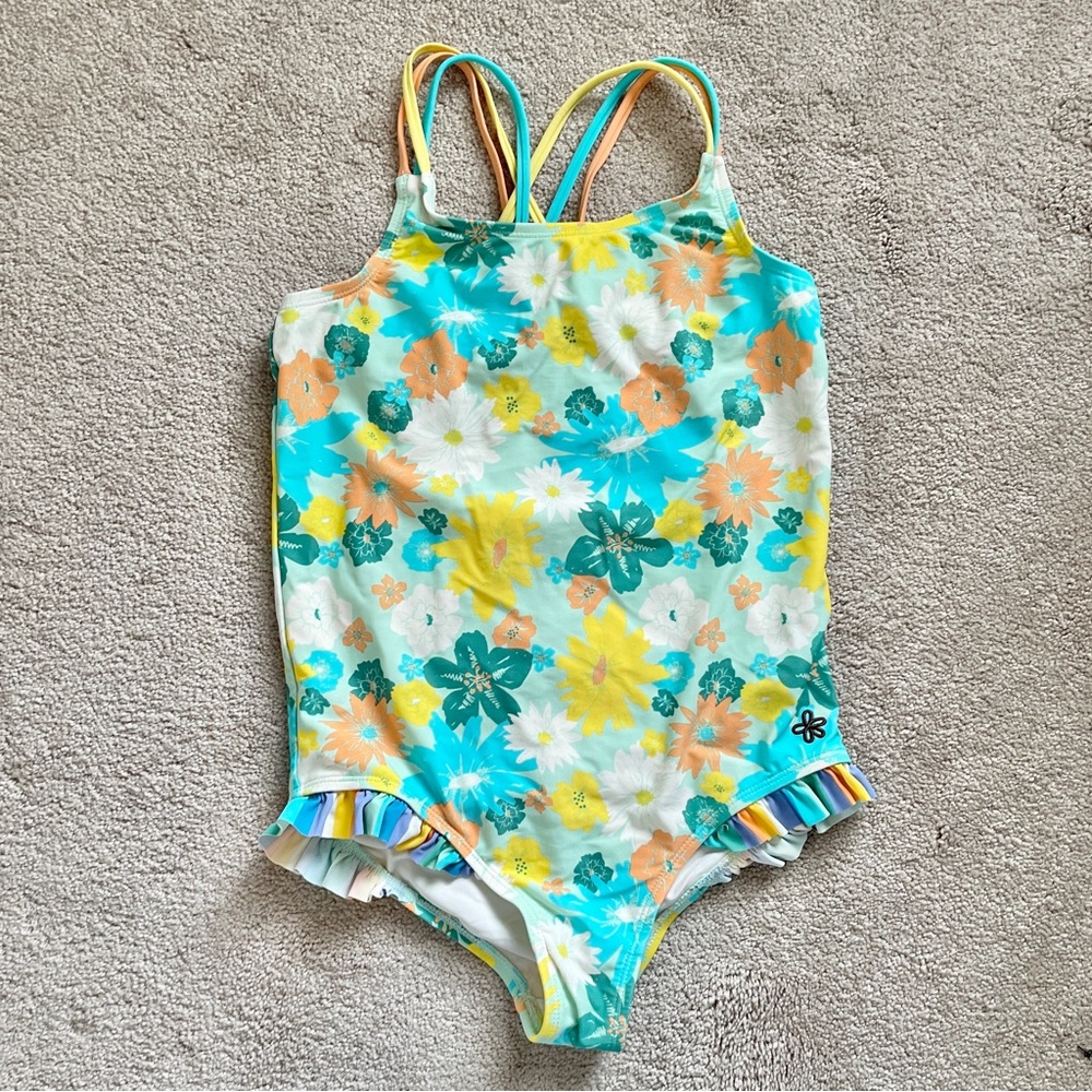 Matilda Jane Girls Floral Bathing Suit